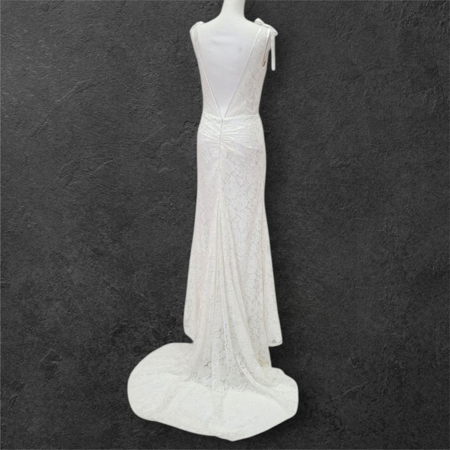 Summer Lace Destination Wedding Dress