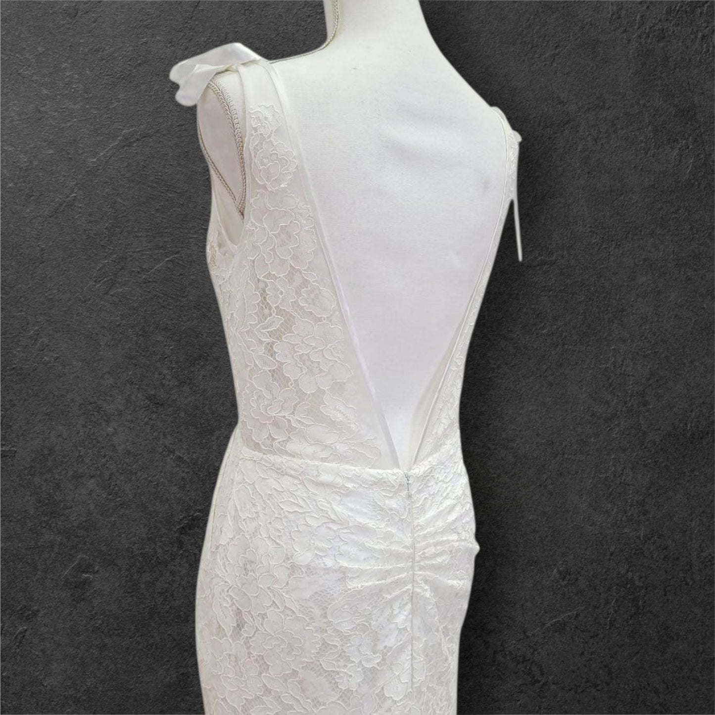 Summer Lace Destination Wedding Dress