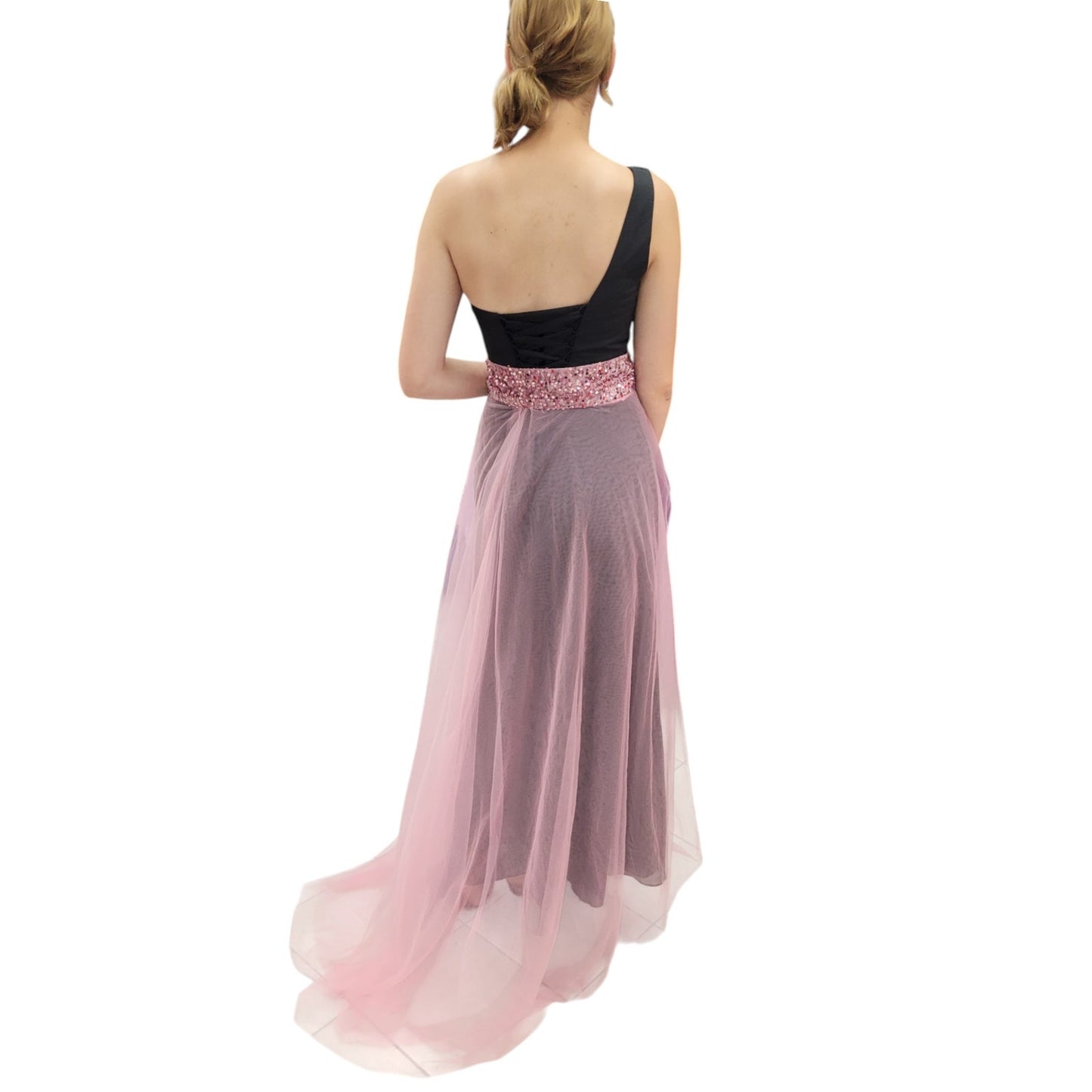 Detachable Pink Tulle Skirt