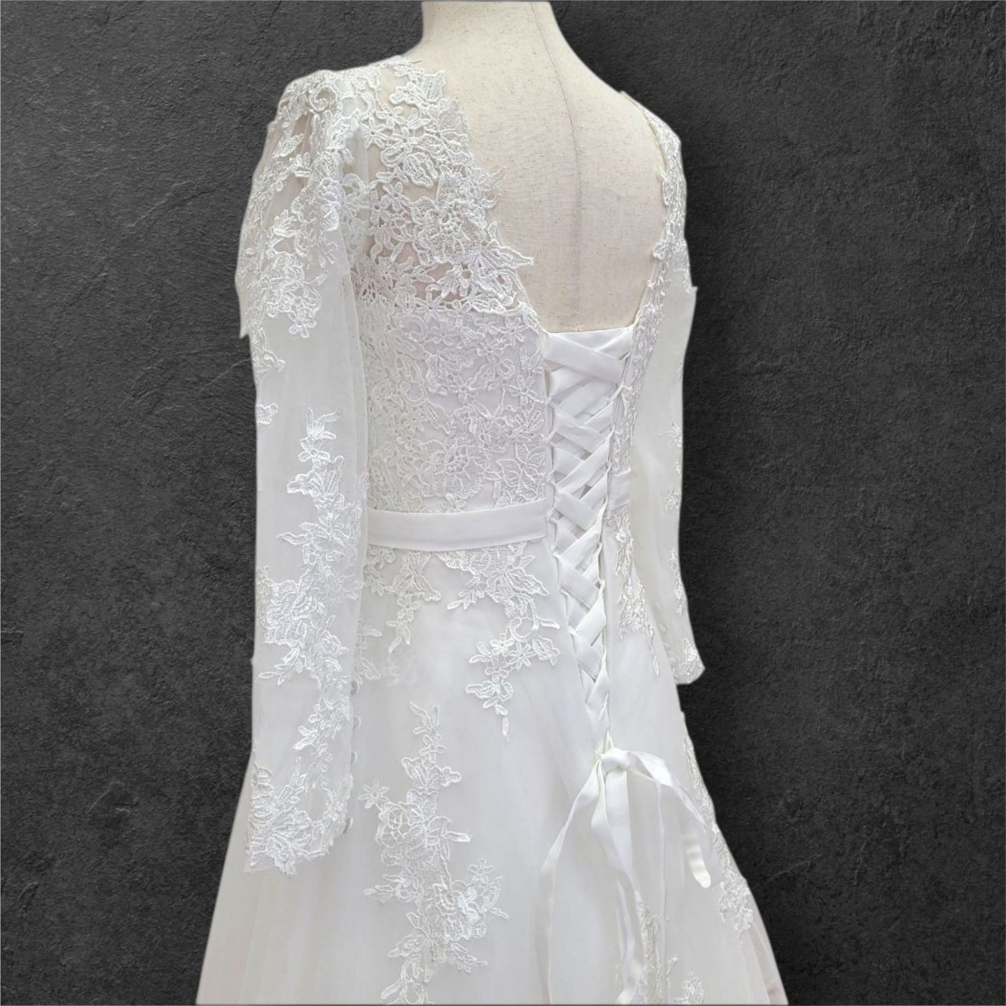 Ballgown with Silver Jeweled Belt and Floral Appliques