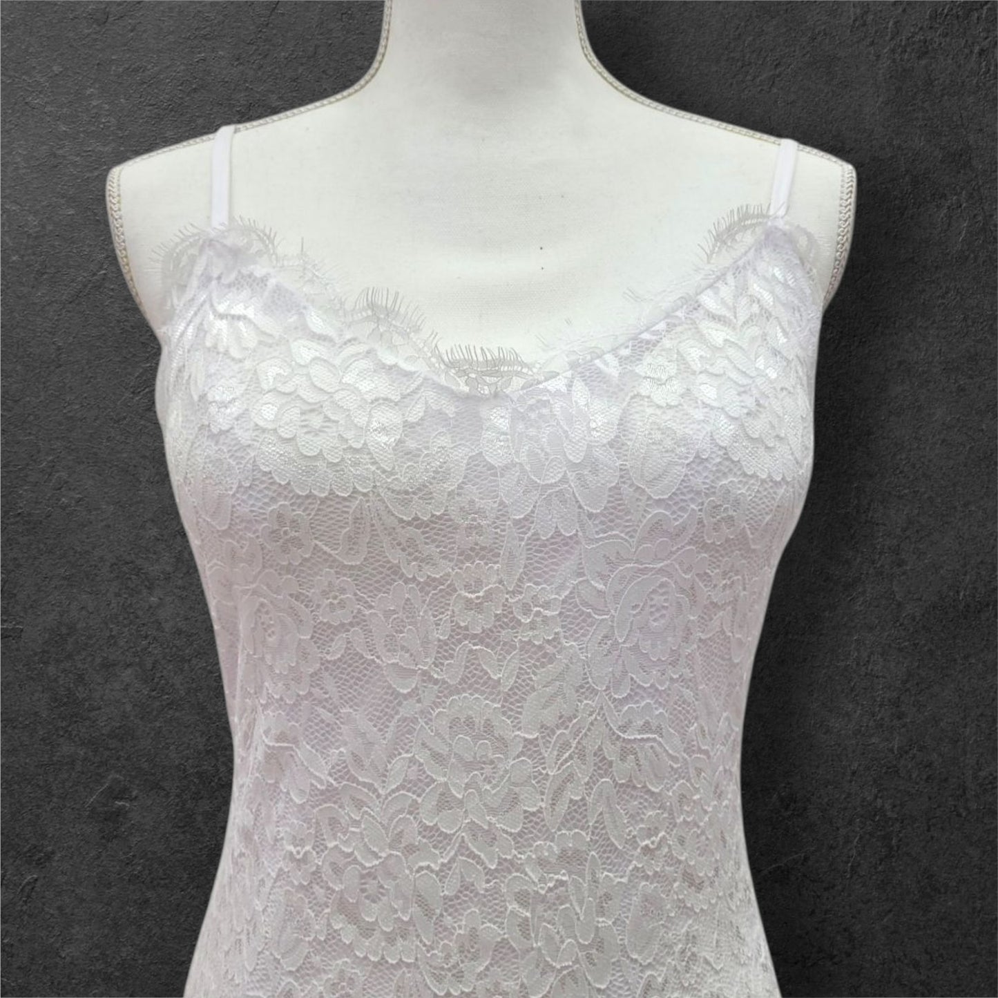 Lace Low Back Wedding Dress