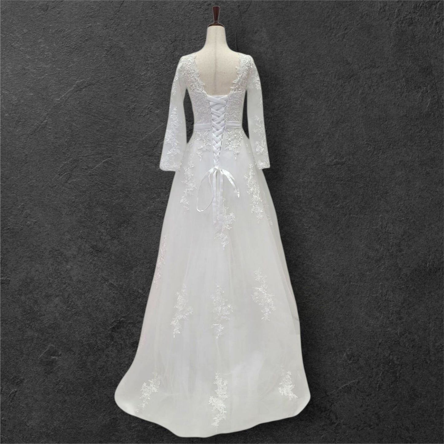 Ballgown with Silver Jeweled Belt and Floral Appliques