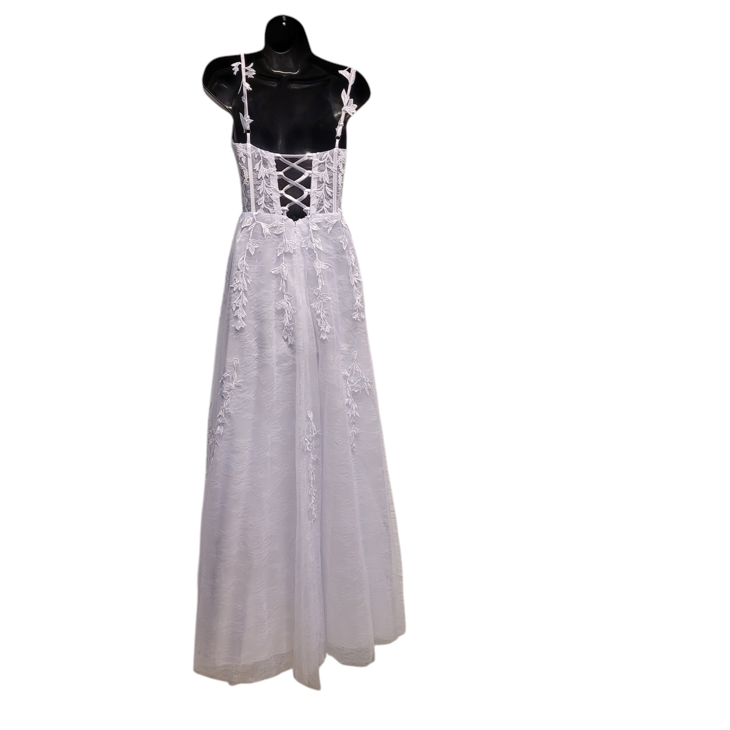 White Bridesmaid Dress