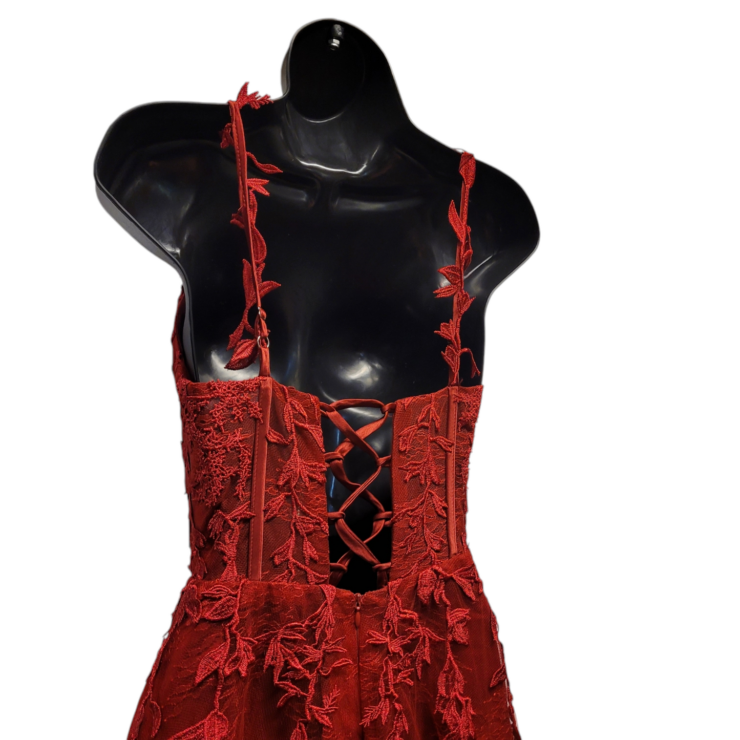 Red Apple Bridesmaid Dress