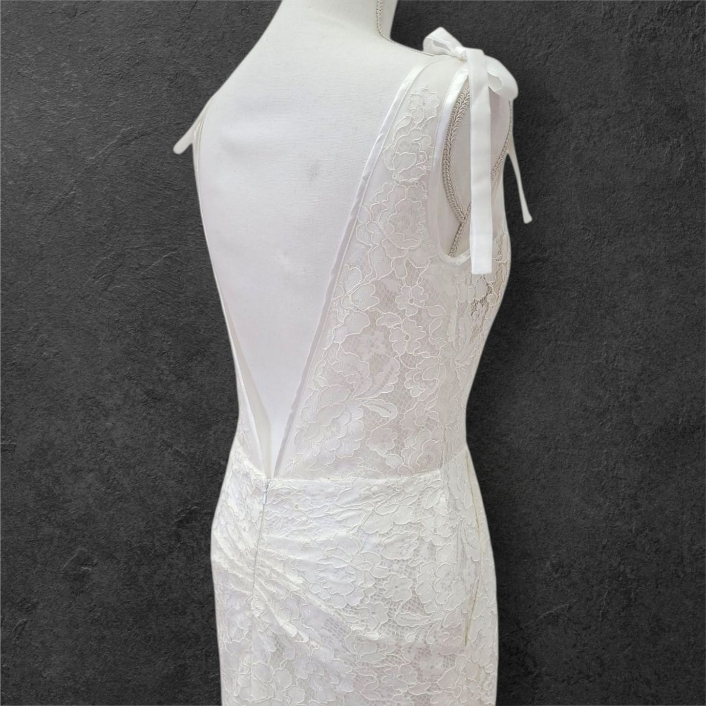 Summer Lace Destination Wedding Dress