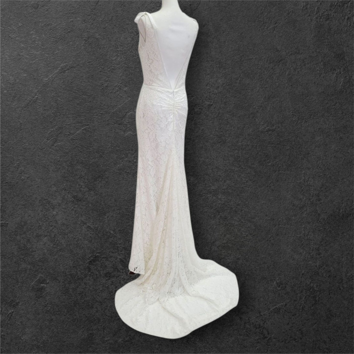 Summer Lace Destination Wedding Dress