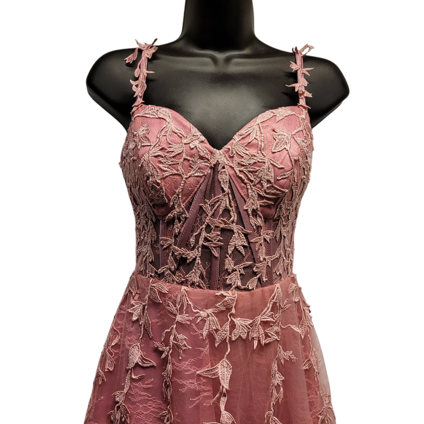 Dusty Rose Pink Bridesmaid Dress