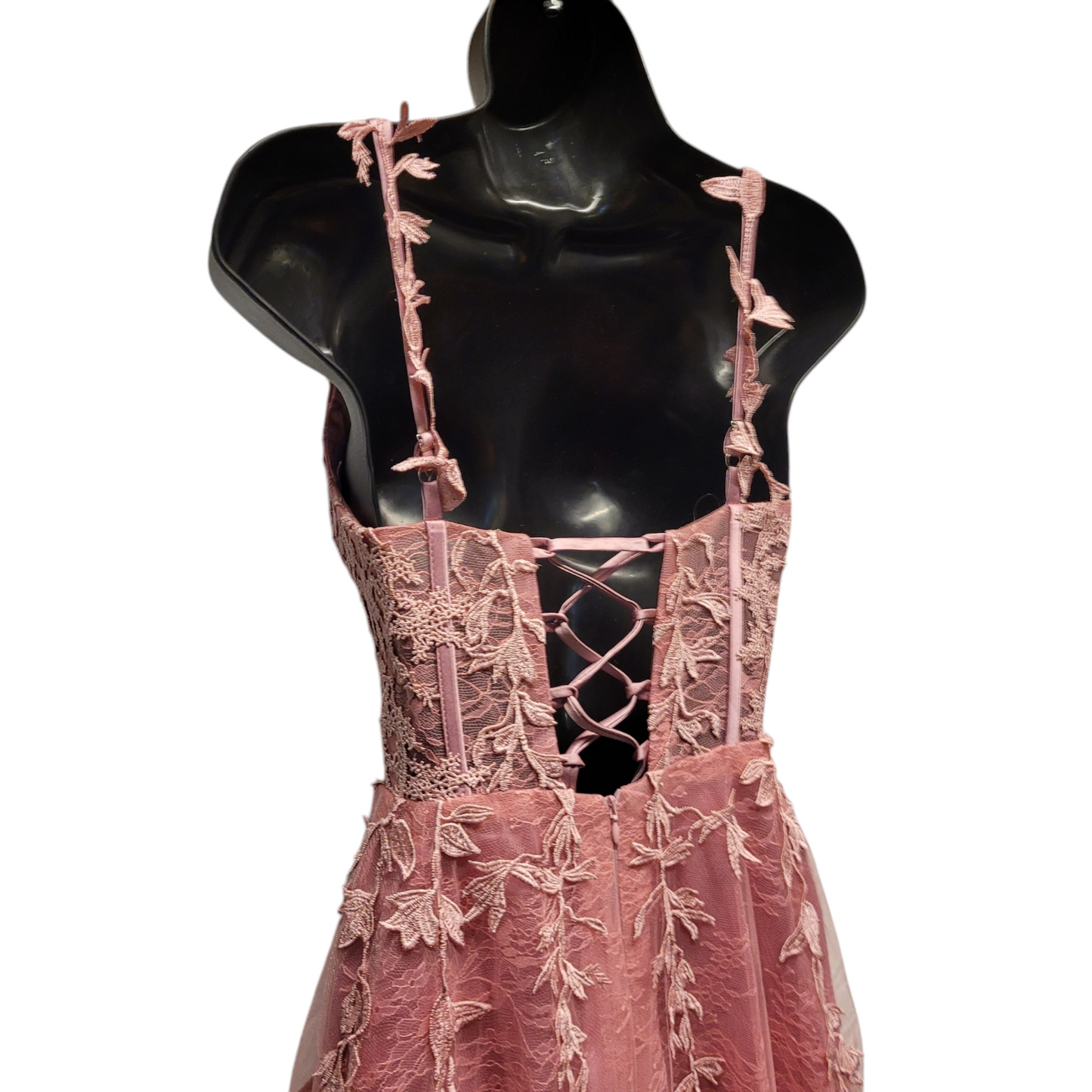 Dusty Rose Pink Bridesmaid Dress