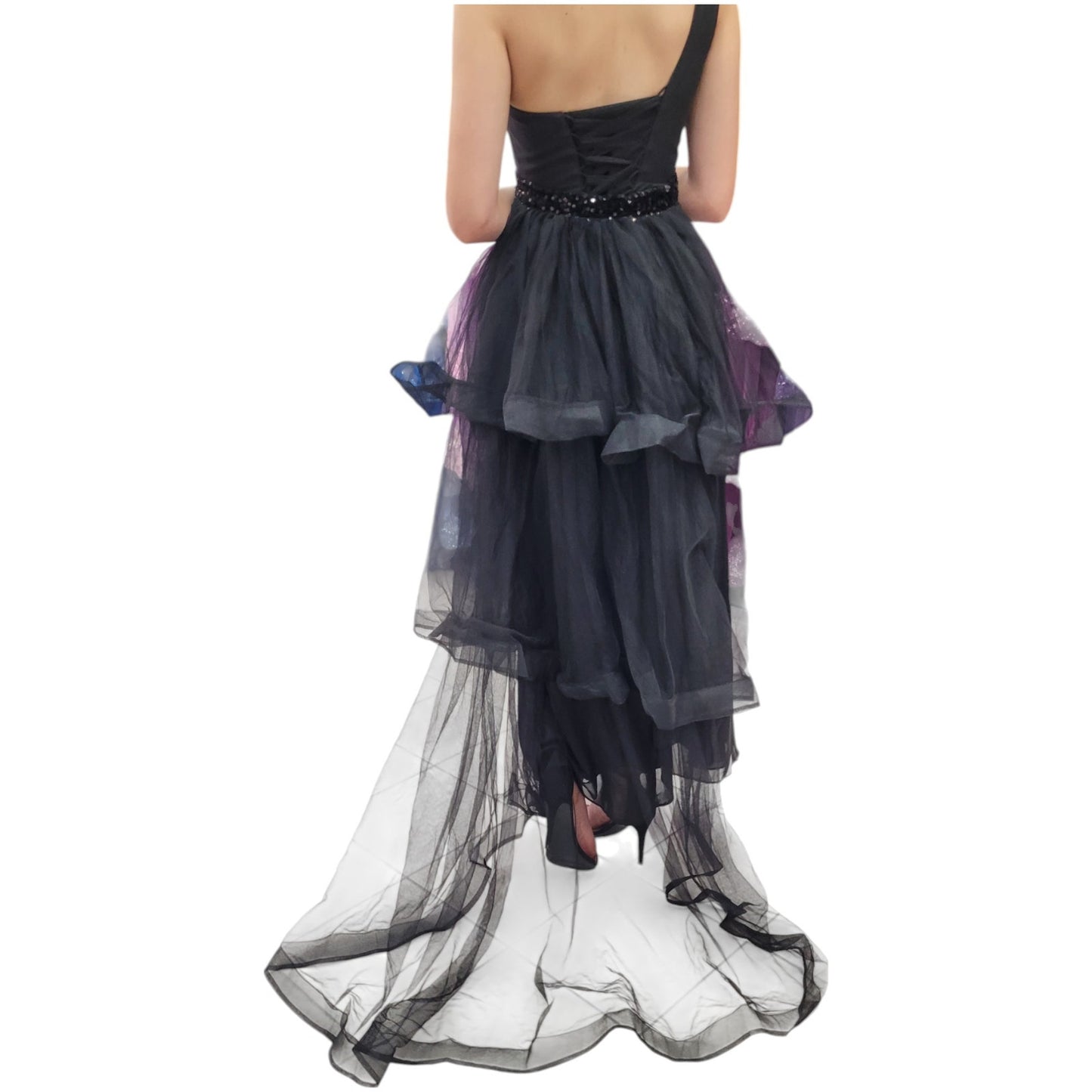 Detachable Black Tulle Skirt