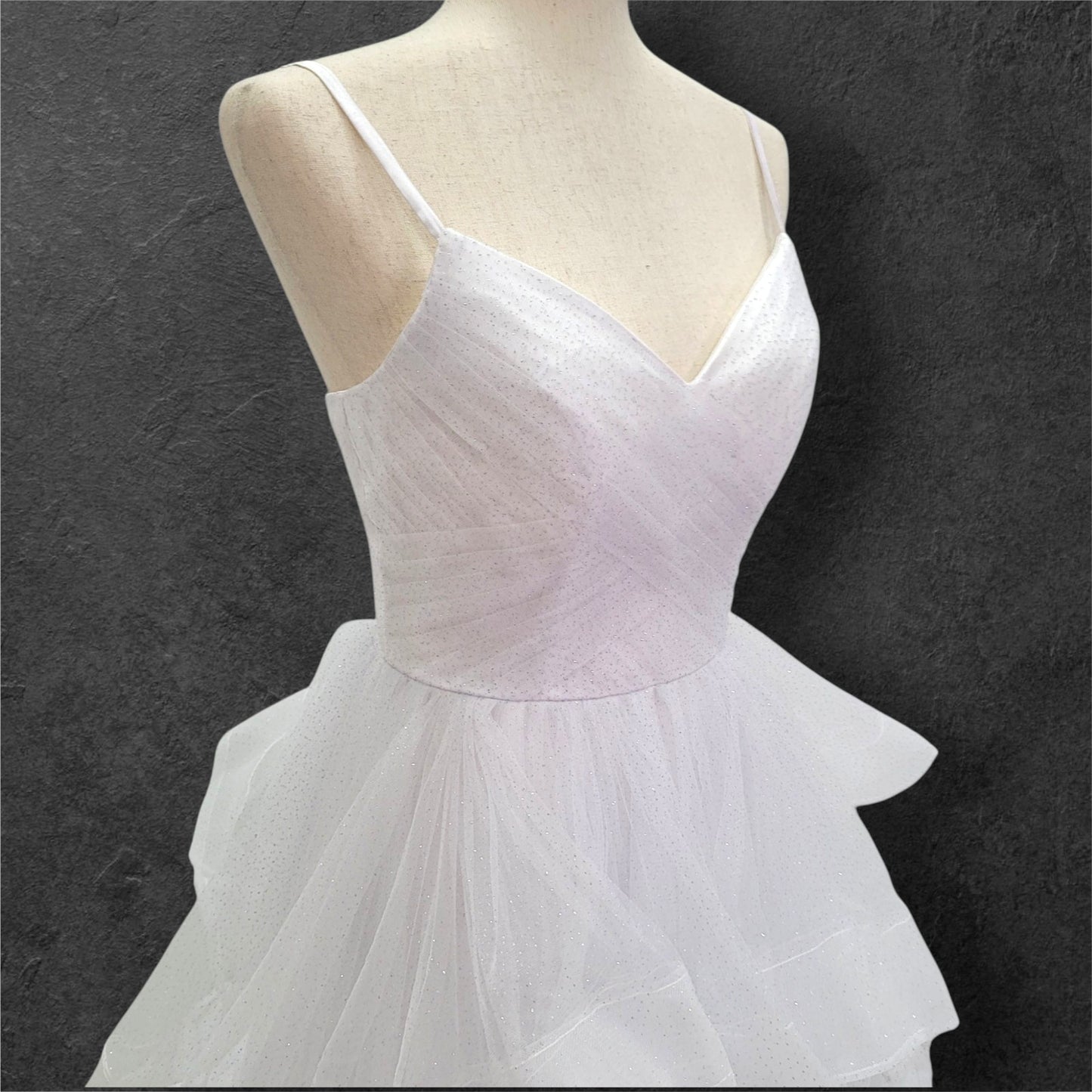 Sparkle Ballgown Wedding Dress with Corset Back