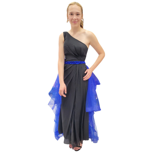 Detachable Royal Blue Tulle Skirt