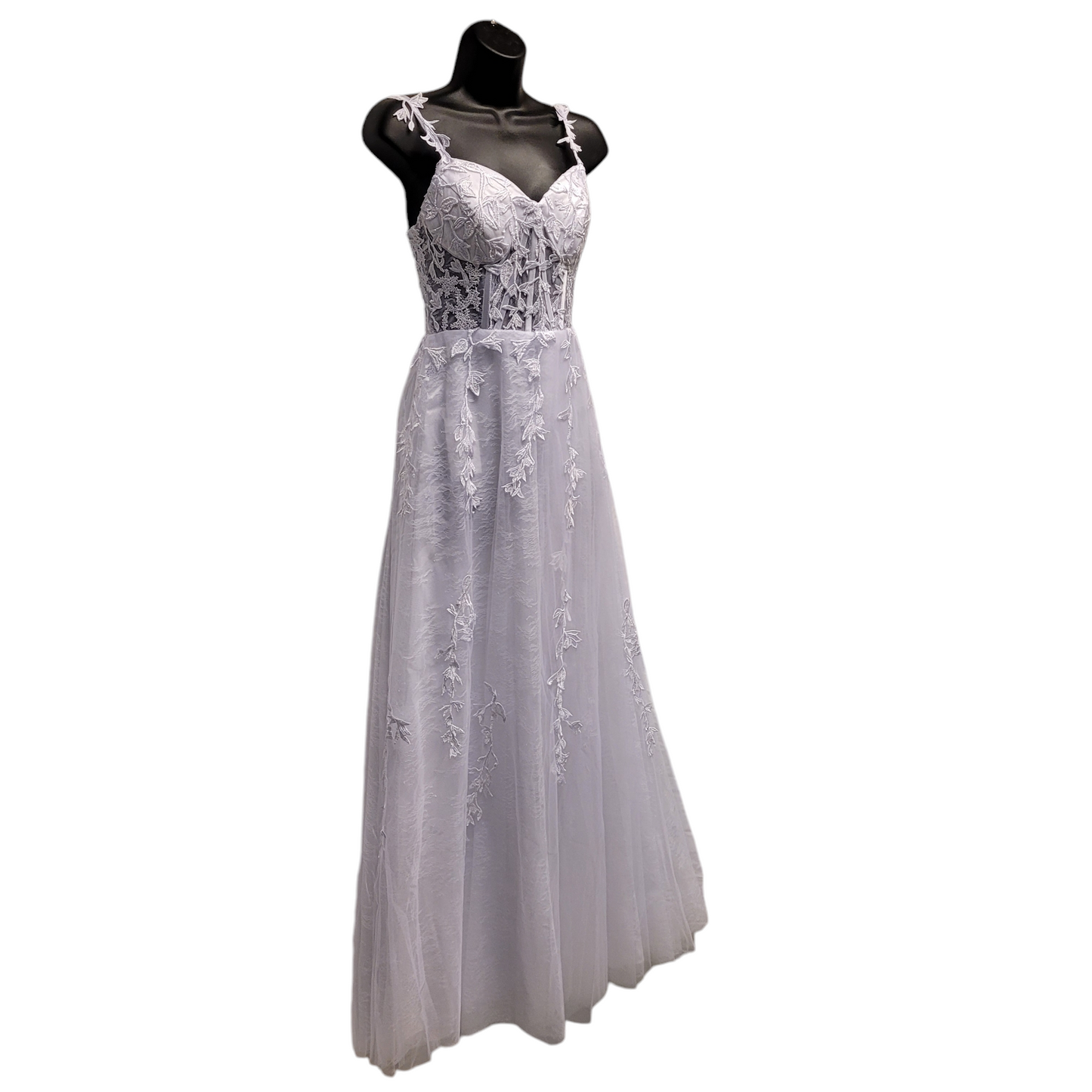 White Bridesmaid Dress