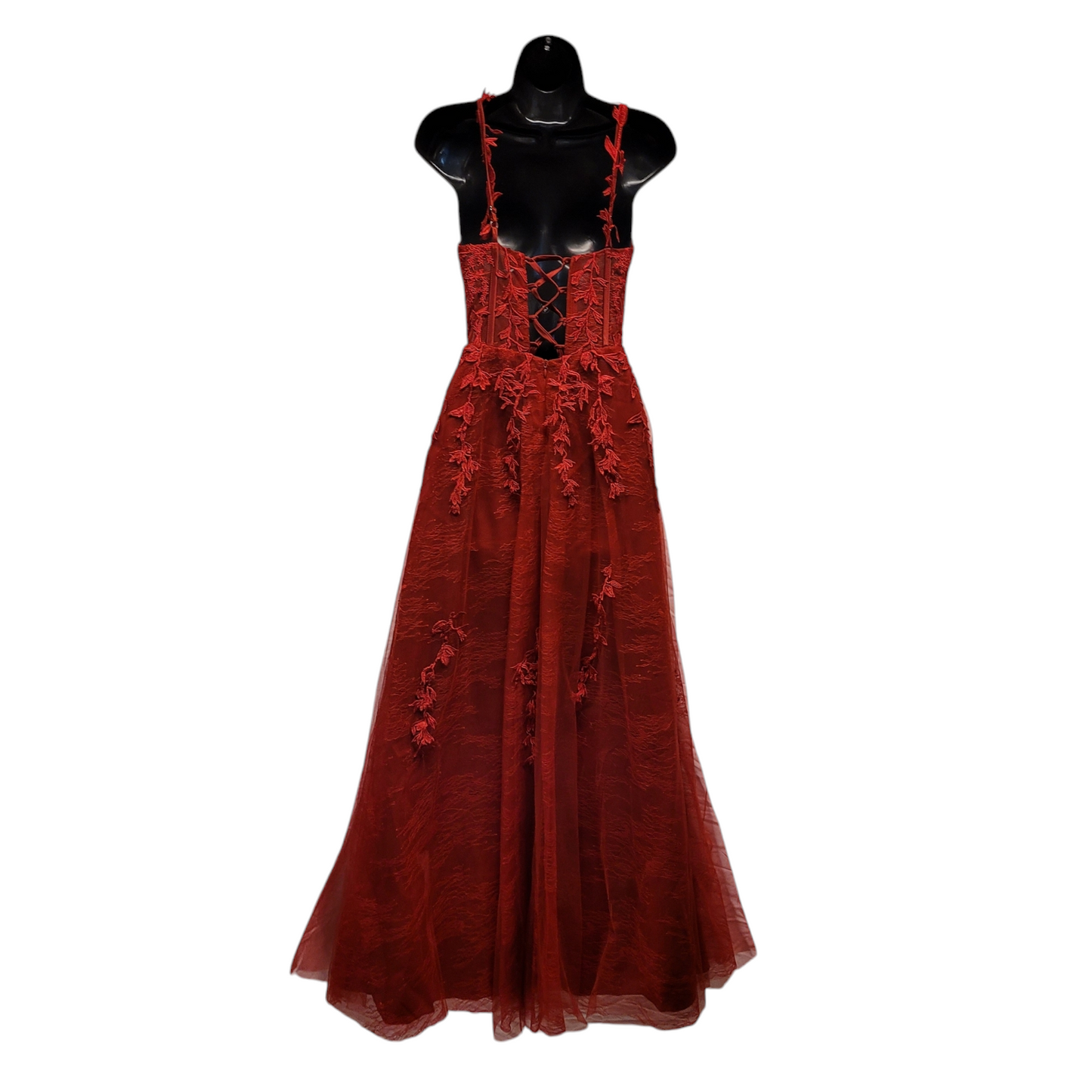Red Apple Bridesmaid Dress