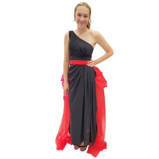 Detachable Red Tulle Skirt