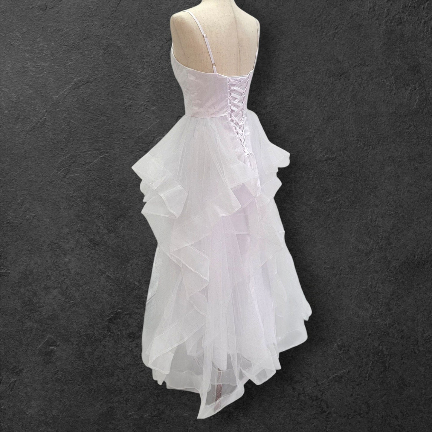 Sparkle Ballgown Wedding Dress with Corset Back